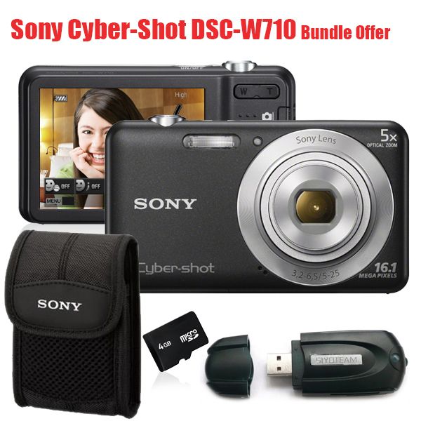 Sony CyberShot DSCW710 Bundle Offer price in Pakistan at Symbios.PK